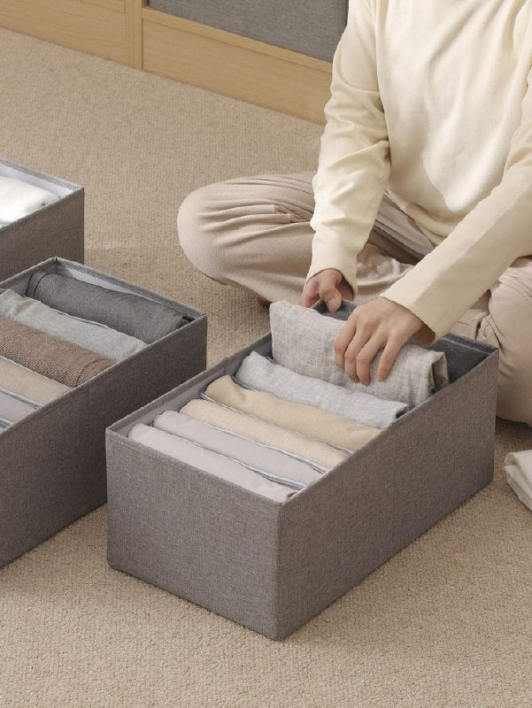Boîtes de rangement pour vêtements